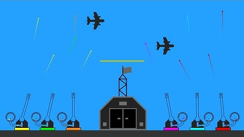 Defend the Base - Algodoo Marble Race