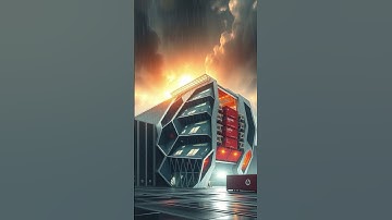 Step 387 into the Future AI Designed Industrial Architecture  Badalona