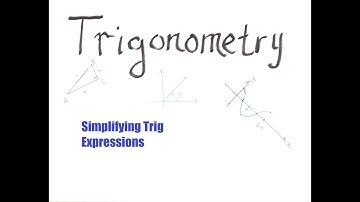 Simplifying Trigonometric Expressions