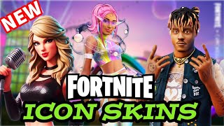🔥 NEW Icon Skins? Taylor Swift, Doja Cat, Juice WRLD!? Find Out Now! 🎮🌟