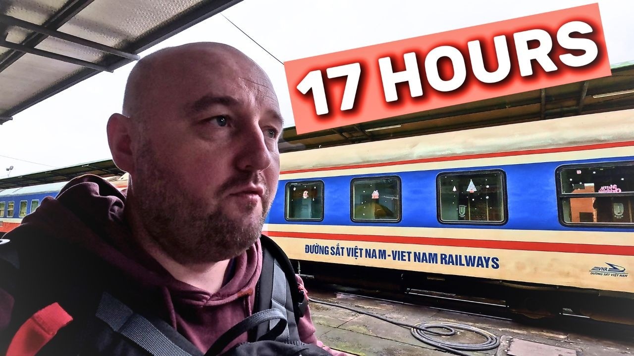 Я проехал по Вьетнаму на спальном поезде первого класса!!!
