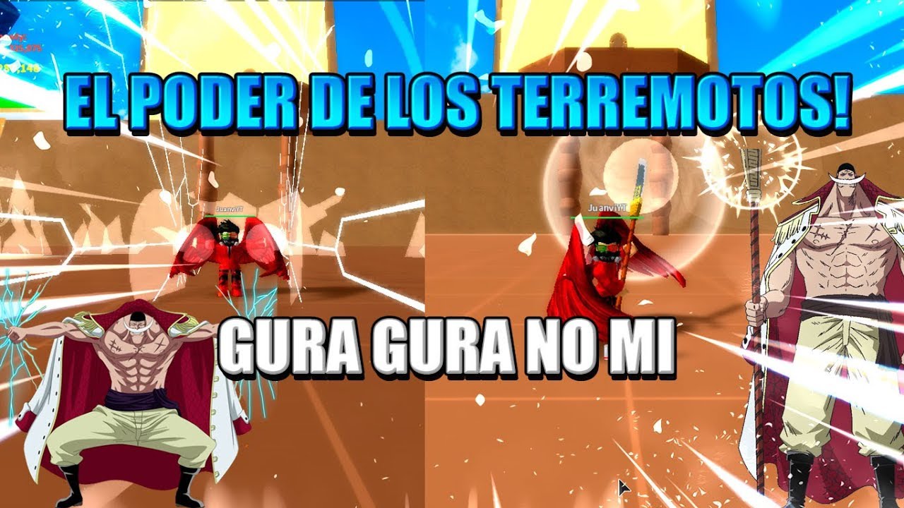 EL PODER DE LOS TERREMOTOS GURA GURA NO MI! - ONE PIECE PIRATES WRATH  (ESPAÑOL) 