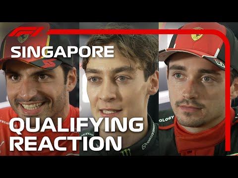 Drivers React After Stunning Singapore Qualifying | 2023 Singapore Grand Prix