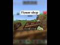 ||🤯Minecraft craft flower shop ||#shorts