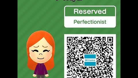 My Miitomo QR Codes
