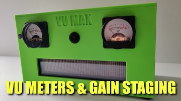 VU Meters and Gain Staging