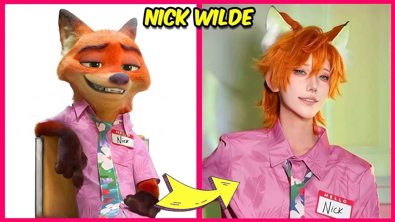Zootopia 2 Characters in REAL LIFE TikTok Version ~ Guess Zootopia 2 Characters by Dancing