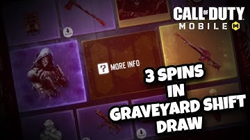 Just 3 Spins in Graveyard Shift Draw!