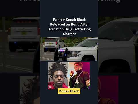 Kodak Black, whose real name is Bill Kapri, was arrested in Florida on alleged trafficking charges