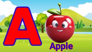 Phonics Song 2 with TWO Words in 3D - A For Airplane - ABC Alphabet Songs with Sounds for Children