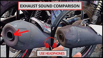 Tvs Apache 160 2V  vs Tvs Apache 160 2V RM Exhaust Sound Comparison.