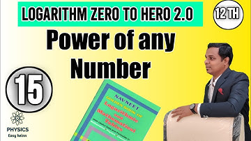 # 15 Application log table | Power | By using logtable | Logarithm zero to hero 2.0