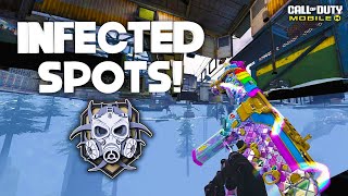INFECTED/ATTACK OF THE UNDEAD GLITCHES & SPOTS 2025 #2 (COD Mobile)