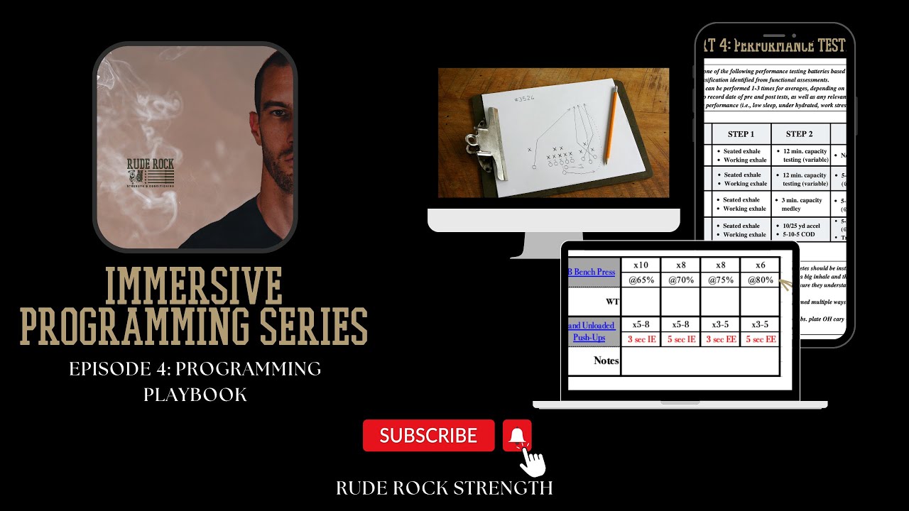 Immersive Programming Episode 4: Programming Playbook