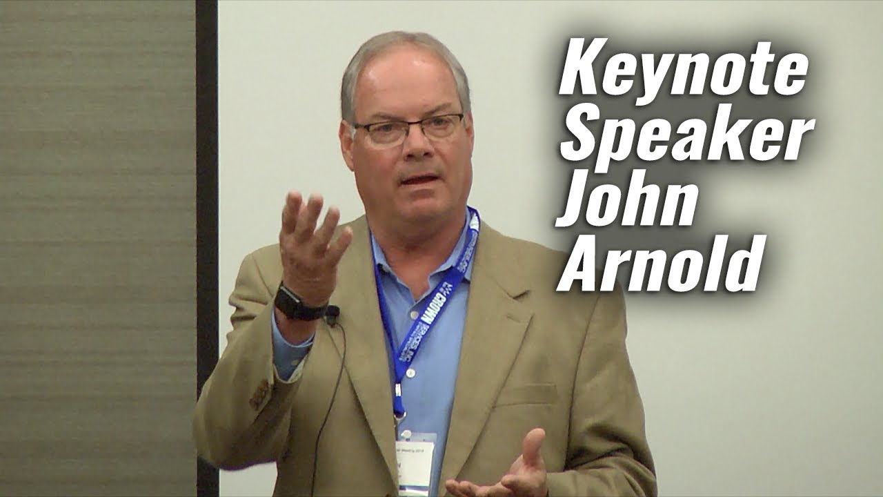 Keynote by John Arnold, Executive Coach and Consultant