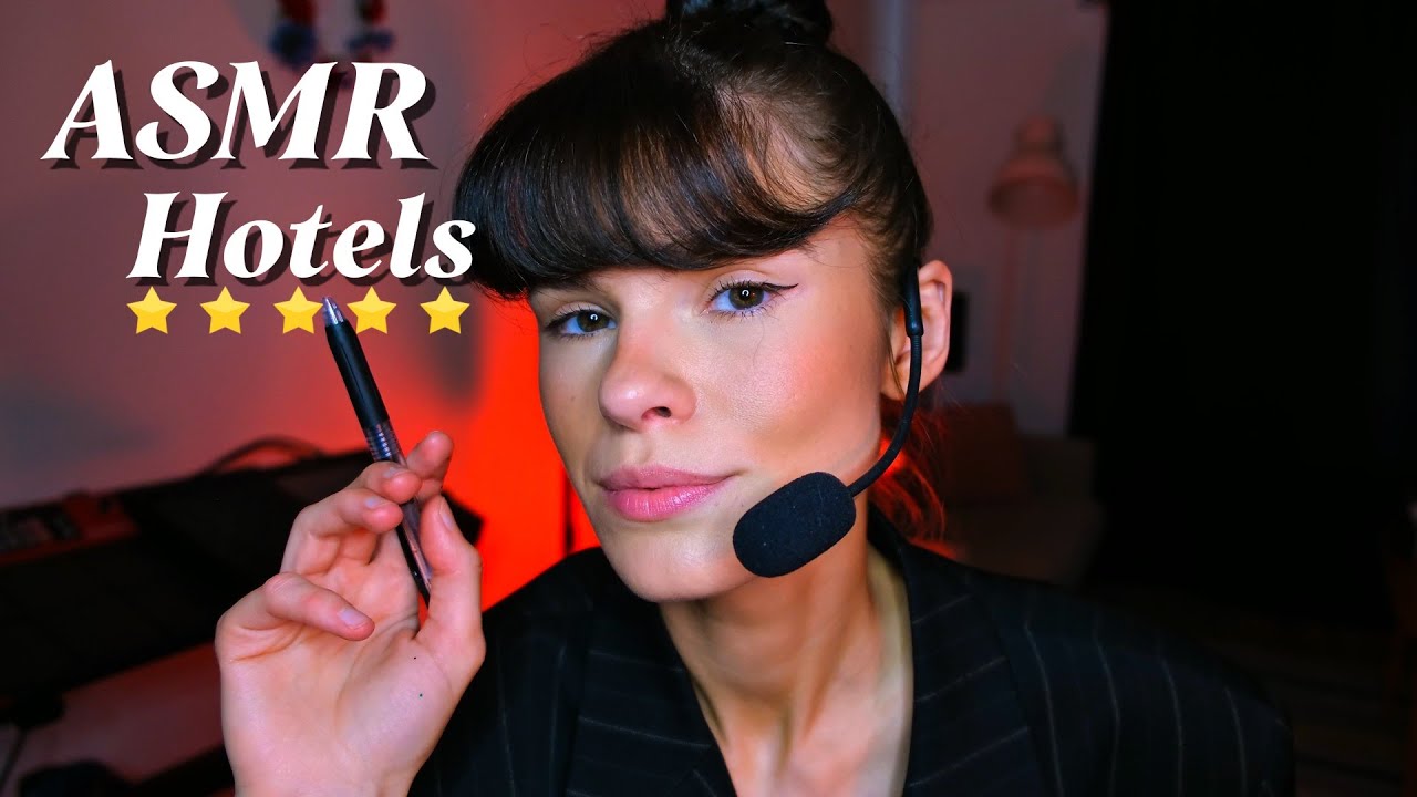 ASMR Svenska 🇸🇪 Dags att checka in ✨ roleplay