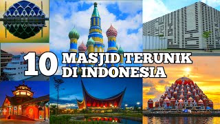 10 MASJID DENGAN ARSITEKTUR TERUNIK DI INDONESIA