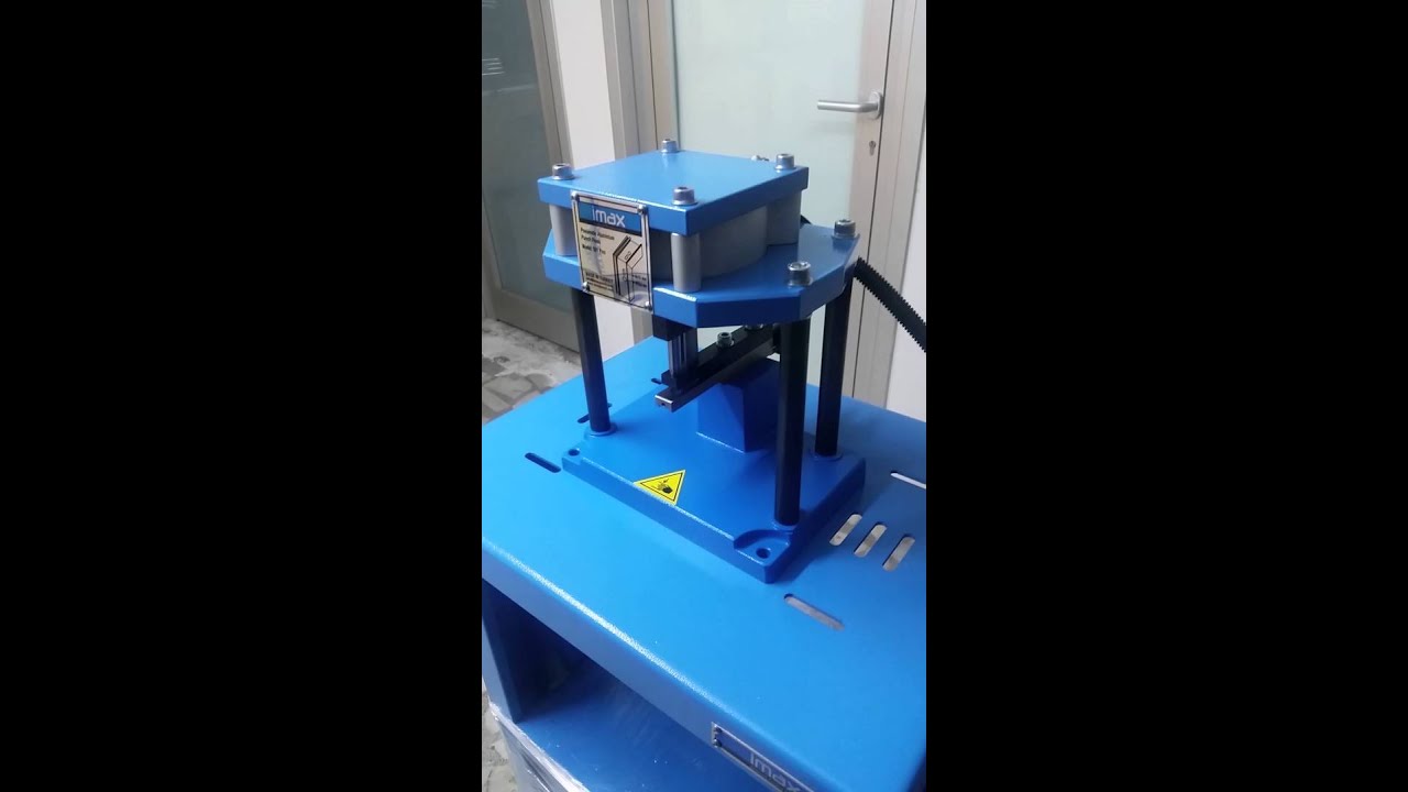 IMAX Pneumatic Aluminium Punch Press 501 Pno. YouTube