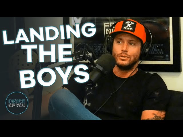 JENSEN ACKLES on Getting Thrown Curveball on THE BOYS #insideofyou #theboys class=