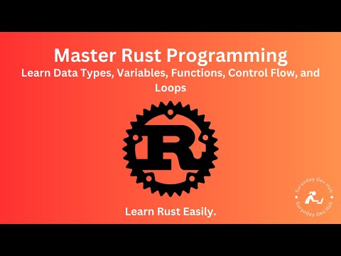 Master Rust Programming: Data Types, Variables, Functions, Control Flow, and Loops #rust #coding