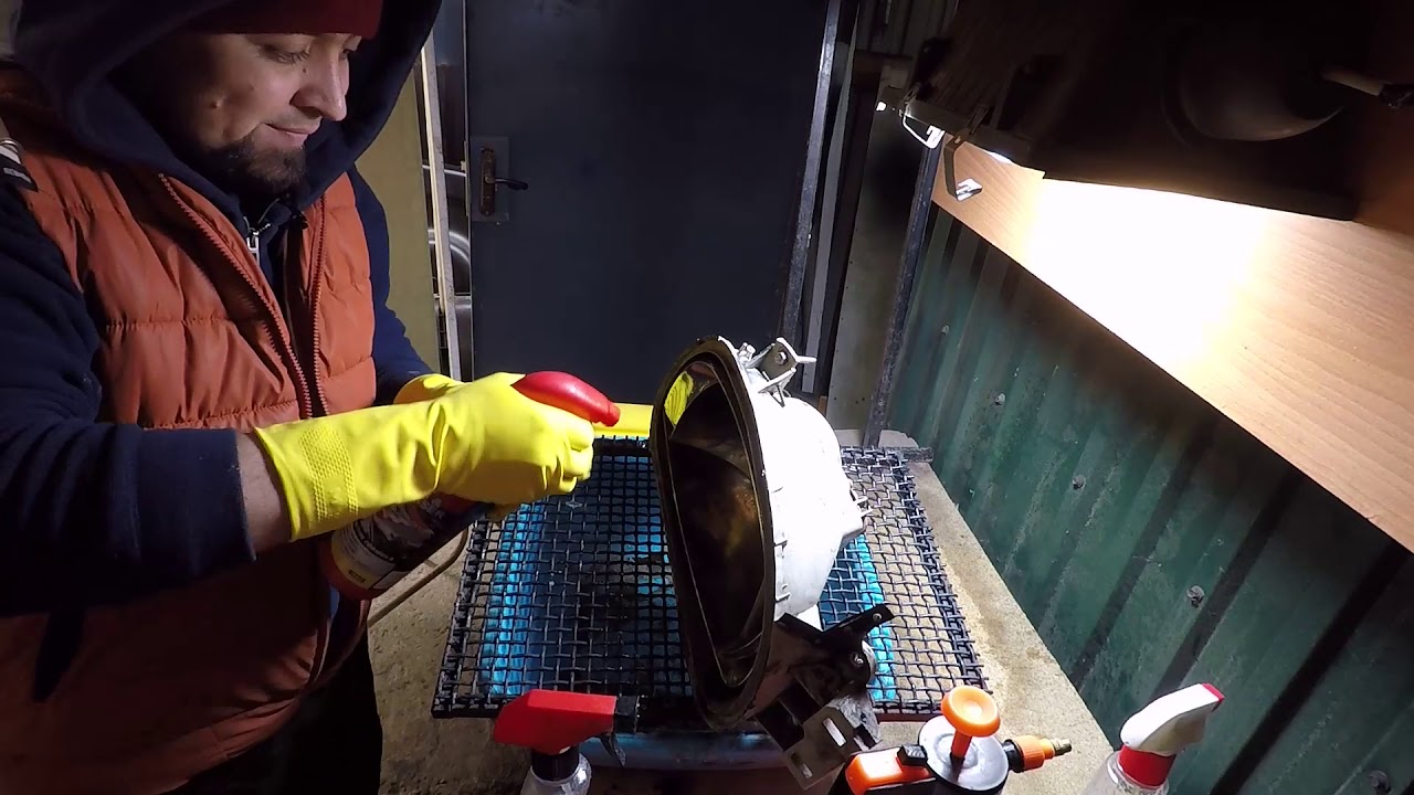 не удачное хромирование фар - YouTube