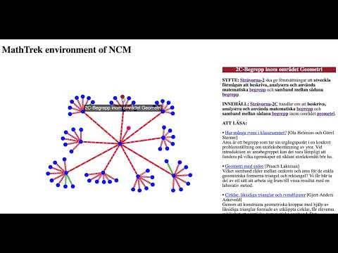 NCM strävorna (= mål att sträva mot i skolans matematikundervisning)