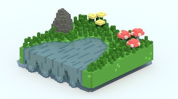 Tiny Nature - MagicaVoxel