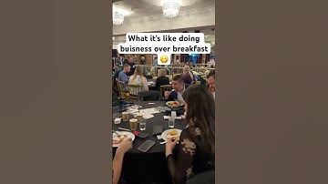 What it’s like doing buisness over breakfast 😋 #buisness #networking #businessowner