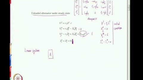 Mod-01 Lec-41 Suddent Short Circuit of Three Phase Alternator – Analytical Solution