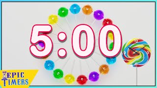 National Lollipop Day 5 minute Timer with Music!