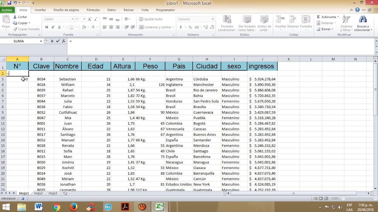  Como Hacer Un Macro En Excel YouTube