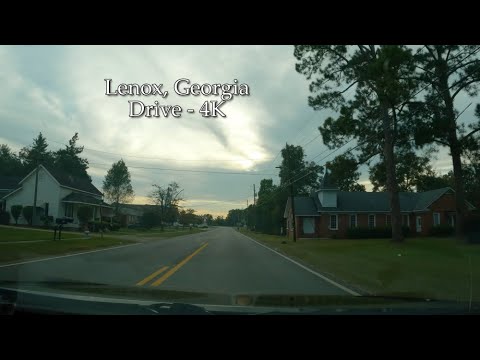 Driving Through Lenox, Georgia | USA