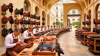 How A $15,000 Hermès Bespoke Saddle Is Made By Hand