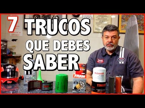 Video: ¿Cómo se quita un filtro de aceite sin derramar aceite?