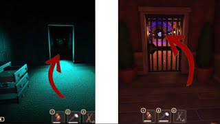 Roblox - Doors Halt then Eyes in the garden room??? 