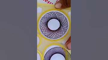How many rotations did the pen make in total? ?? #spirograph #ytshorts #shorts #2024 #raniart
