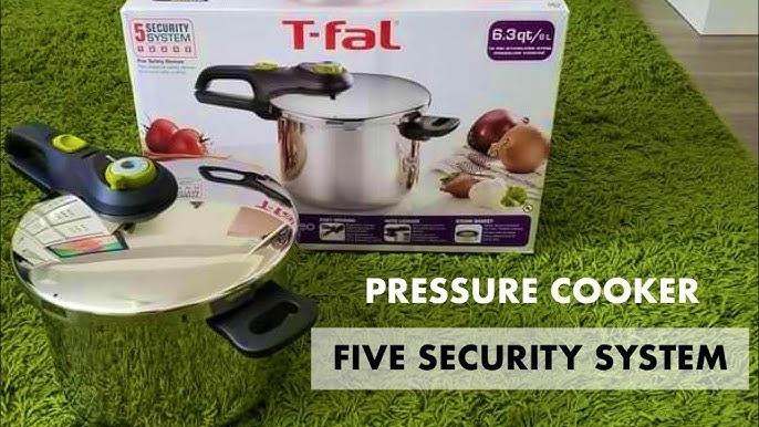 T-fal Secure Aluminum Initiatives 6 qt Pressure Cooker