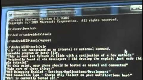 How To Root the HTC MyTouch Slide Exploid Method (www.TheUnlockr.com)