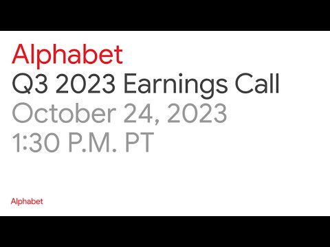 Alphabet 2023 Q3 Earnings Call