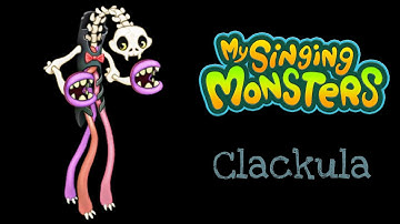 Clackula (Sound and Animation) on Bone Island | My Singing Monsters