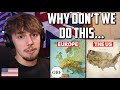 American Reacts to Why Europe Is Insanely Well Designed