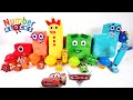 Numberblocks ice cream  disney cars surprises  fun for toddlers and preschoolers