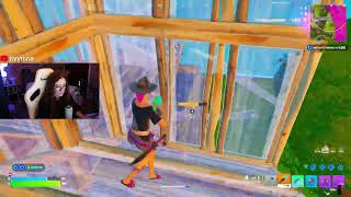 Killing XSET Nina on Fortnite