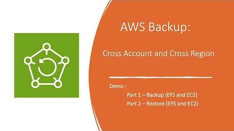 Efficient Data Backup and Restore with AWS Backup: Cross-Region and Cross-Account - Part 1