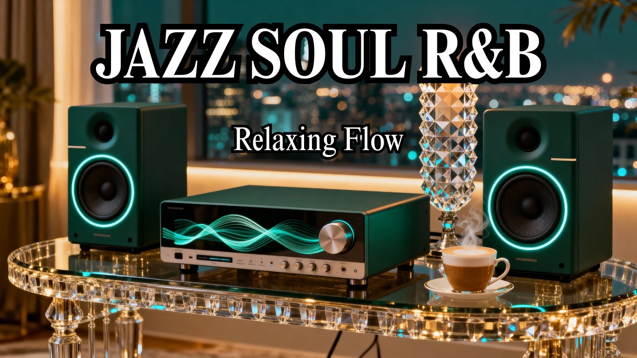 Smooth Jazz x Soulful R&B – Golden Hour Vibes for Relaxing & Calm