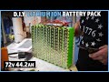 How to MAKE a LITHIUM ION Battery Pack for an Electric Motorcycle (No explosions, sorry)