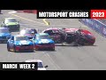 Motorsport Crashes 2023 March Week 2