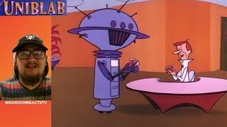 The Jetsons: Uniblab : S1, E10 – First Time Watching: Can George Jetson Outwit His Robotic Rival?