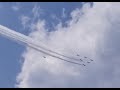【ブルーインパルス旋回】多摩川上空を飛行 2020年5月29日