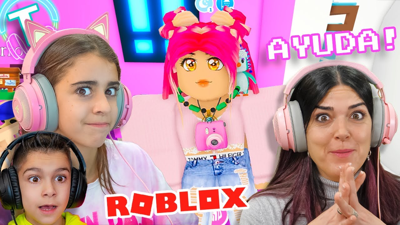 LARA y NIKO ayudan a VIOLETA en ADOPT ME!